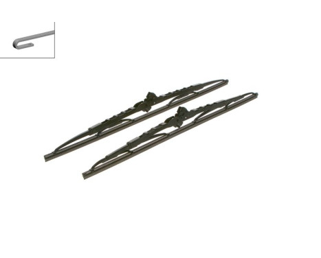 Bosch Twin 481 wiper blades - Length: 475/450 mm - set of front wiper blades, Image 5