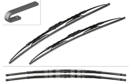 Bosch Twin 532 wiper blades - Length: 700/700 mm - set of front wiper blades, Image 2
