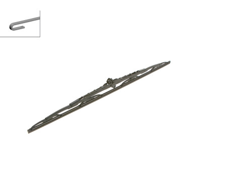 Bosch Twin 600US wiper blade - Length: 600 mm - single front wiper blade, Image 4