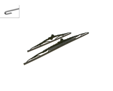 Bosch Twin 601S wiper blades - Length: 600/400 mm - set of front wiper blades, Image 4