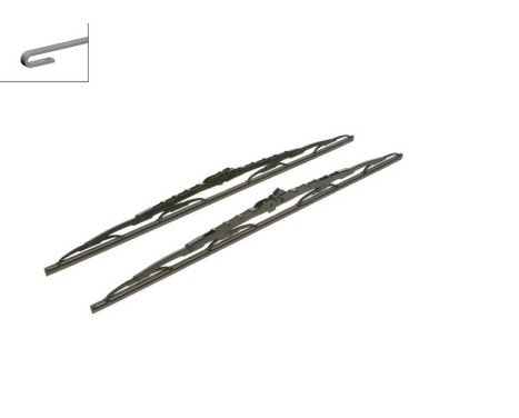 Bosch Twin 603 wiper blades - Length: 600/600 mm - set of front wiper blades, Image 5
