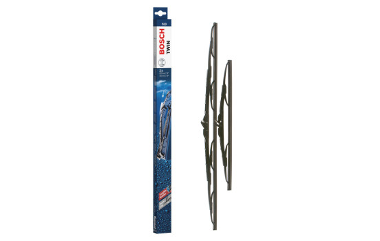 Bosch Twin 613 wiper blades - Length: 600/350 mm - set of front wiper blades