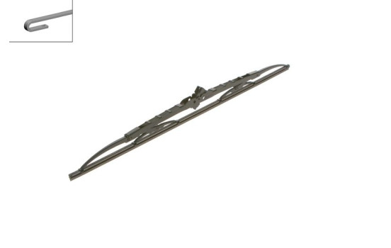 Bosch Twin Wiper Blade - 530U - Length: 530 mm - Single Front Wiper Blade, Image 6
