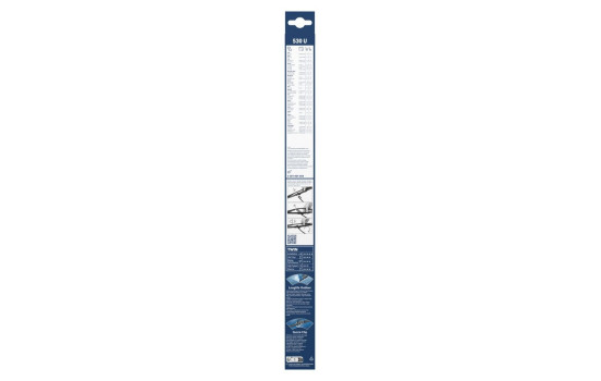 Bosch Twin Wiper Blade - 530U - Length: 530 mm - Single Front Wiper Blade, Image 12