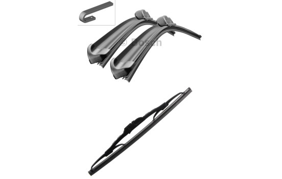 Bosch Windscreen Wiper Blades Value Pack AR530S + 500U