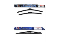 Bosch Windscreen Wiper Blades Value Pack AR550S + 400U