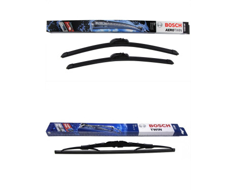 Bosch Windscreen Wiper Blades Value Pack AR550S + 400U