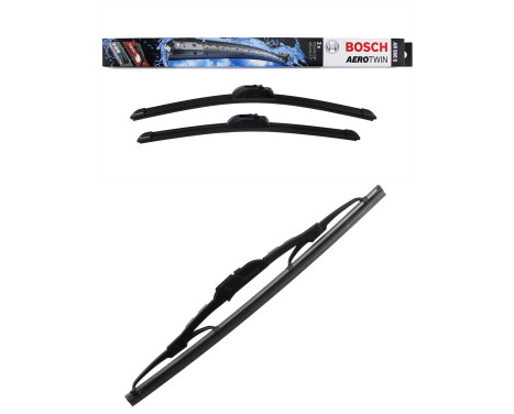 Bosch Windscreen Wiper Blades Value Pack AR566S + 340U