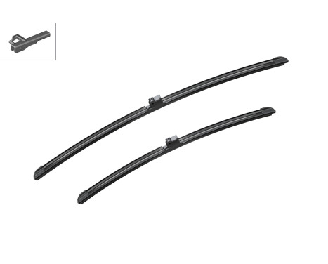 Bosch windscreen wipers Aerotwin A072S - Length: 600/475 mm - set of wiper blades for, Image 5