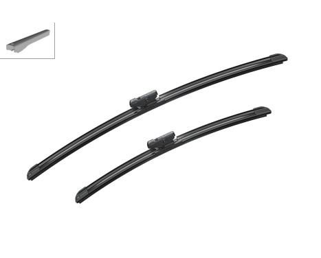 Bosch windscreen wipers Aerotwin A081S - Length: 530/400 mm - set of wiper blades for, Image 5