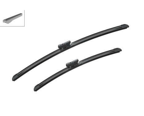 Bosch windscreen wipers Aerotwin A081S - Length: 530/400 mm - set of wiper blades for, Image 6