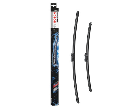 Bosch windscreen wipers Aerotwin A093S - Length: 700/530 mm - set of wiper blades for