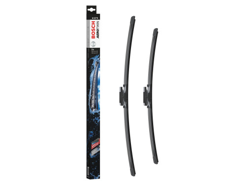 Bosch windscreen wipers Aerotwin A117S - Length: 650/550 mm - set of wiper blades for