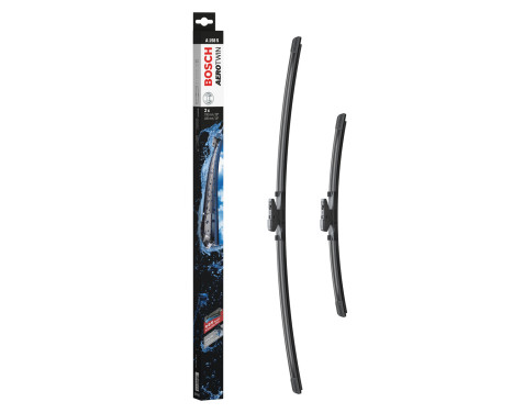 Bosch windscreen wipers Aerotwin A158S - Length: 700/400 mm - set of wiper blades for