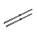 Bosch windscreen wipers Aerotwin A242S - Length: 600/550 mm - set of wiper blades for, Thumbnail 2