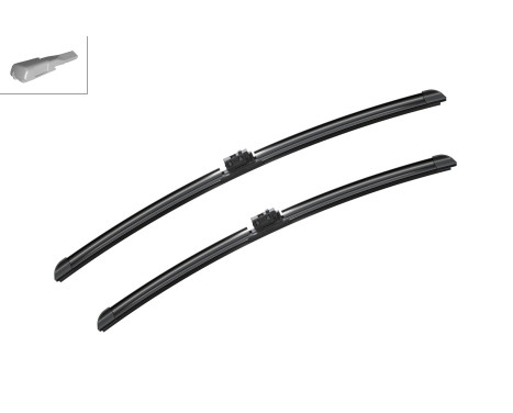 Bosch windscreen wipers Aerotwin A242S - Length: 600/550 mm - set of wiper blades for, Image 5