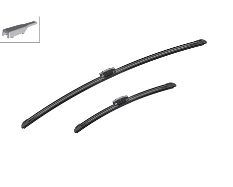 Bosch windscreen wipers Aerotwin A250S - Length: 650/360 mm - set of wiper blades for, Image 5
