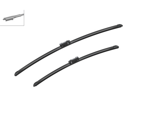 Bosch windscreen wipers Aerotwin A256S - Length: 700/550 mm - set of wiper blades for, Image 5