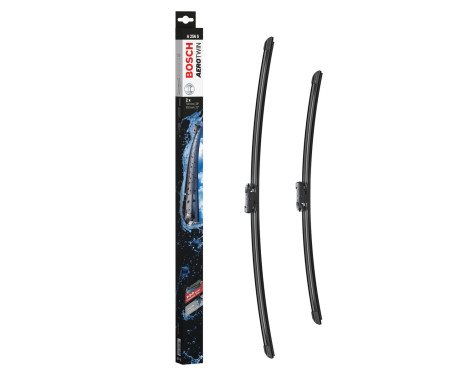 Bosch windscreen wipers Aerotwin A256S - Length: 700/550 mm - set of wiper blades for