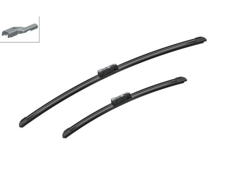 Bosch windscreen wipers Aerotwin A295S - Length: 600/400 mm - set of wiper blades for, Image 6