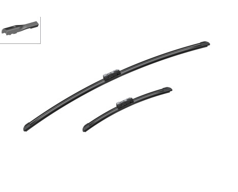 Bosch windscreen wipers Aerotwin A404S - Length: 700/340 mm - set of wiper blades for, Image 5
