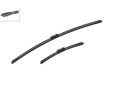 Bosch windscreen wipers Aerotwin A404S - Length: 700/340 mm - set of wiper blades for, Image 6