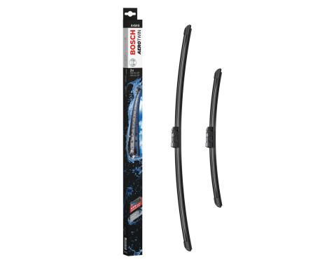 Bosch windscreen wipers Aerotwin A414S - Length: 650/400 mm - set of wiper blades for