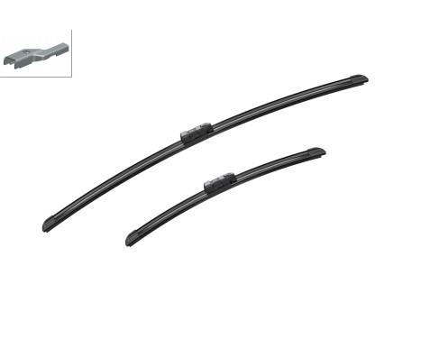 Bosch windscreen wipers Aerotwin A414S - Length: 650/400 mm - set of wiper blades for, Image 4