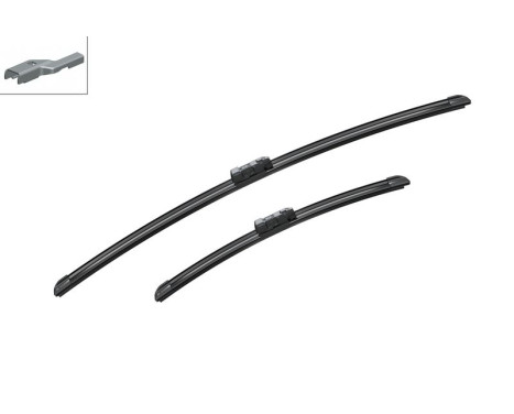 Bosch windscreen wipers Aerotwin A414S - Length: 650/400 mm - set of wiper blades for, Image 6