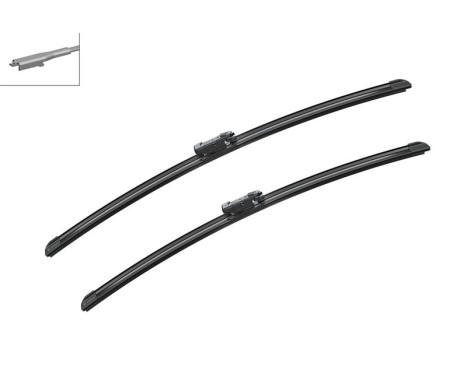 Bosch windscreen wipers Aerotwin A416S - Length: 600/575 mm - set of wiper blades for, Image 6