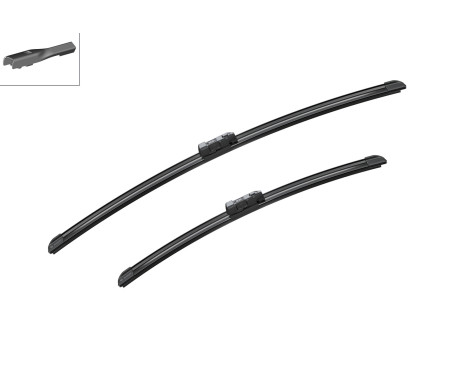 Bosch windscreen wipers Aerotwin A419S - Length: 600/450 mm - set of wiper blades for, Image 5