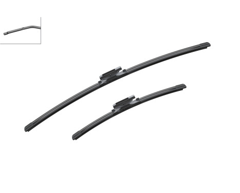 Bosch windscreen wipers Aerotwin A422S - Length: 650/400 mm - set of wiper blades for, Image 5