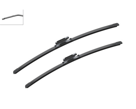 Bosch windscreen wipers Aerotwin A424S - Length: 600/550 mm - set of wiper blades for, Image 4
