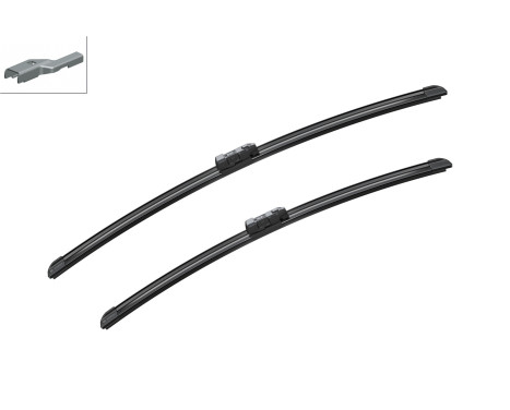Bosch windscreen wipers Aerotwin A430S - Length: 600/530 mm - set of wiper blades for, Image 5