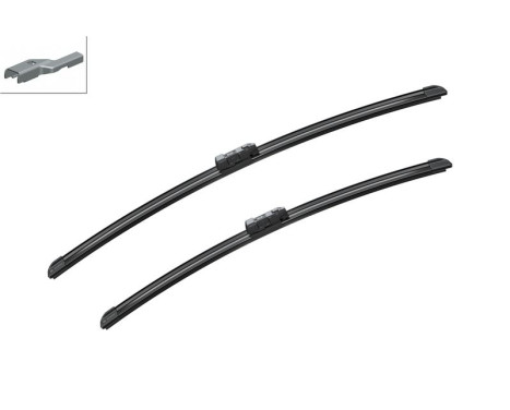 Bosch windscreen wipers Aerotwin A430S - Length: 600/530 mm - set of wiper blades for, Image 7