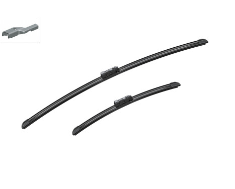 Bosch windscreen wipers Aerotwin A432S - Length: 650/380 mm - set of wiper blades for, Image 5