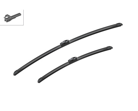 Bosch windscreen wipers Aerotwin A523S - Length: 650/450 mm - set of wiper blades for, Image 5