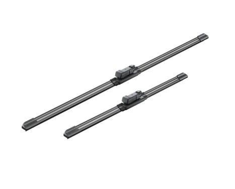 Bosch windscreen wipers Aerotwin A555S - Length: 600/400 mm - set of wiper blades for, Image 2