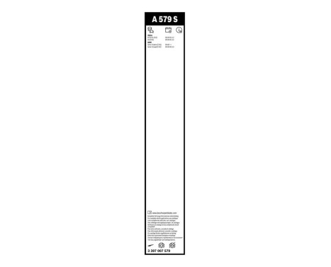 Bosch windscreen wipers Aerotwin A579S - Length: 600/400 mm - set of wiper blades for, Image 9