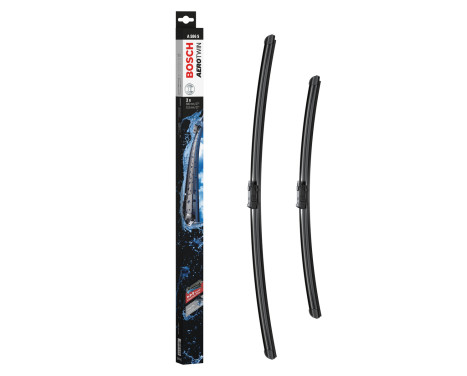 Bosch windscreen wipers Aerotwin A586S - Length: 680/515 mm - set of wiper blades for