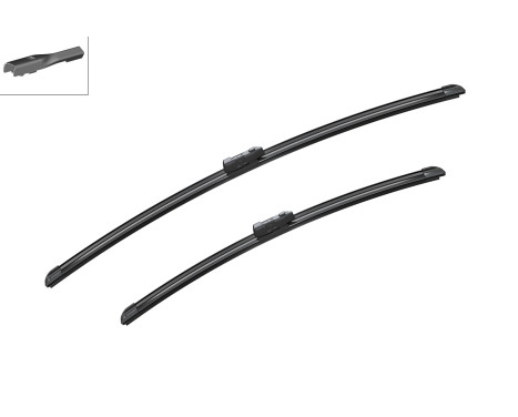 Bosch windscreen wipers Aerotwin A621S - Length: 650/500 mm - set of wiper blades for, Image 5