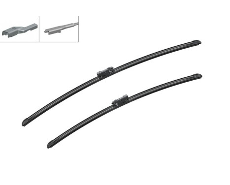 Bosch windscreen wipers Aerotwin A641S - Length: 725/625 mm - set of wiper blades for, Image 6