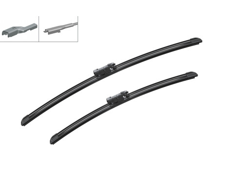 Bosch windscreen wipers Aerotwin A696S - Length: 550/450 mm - set of wiper blades for, Image 5