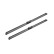 Bosch windscreen wipers Aerotwin A697S - Length: 530/575 mm - set of wiper blades for, Thumbnail 2