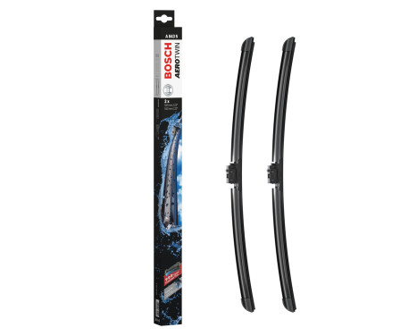 Bosch windscreen wipers Aerotwin A843S - Length: 550/550 mm - set of wiper blades for