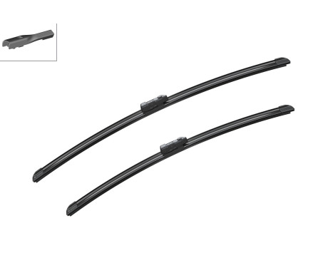 Bosch windscreen wipers Aerotwin A862S - Length: 600/530 mm - set of wiper blades for, Image 5