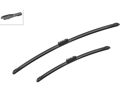 Bosch windscreen wipers Aerotwin A863S - Length: 650/450 mm - set of wiper blades for, Image 5