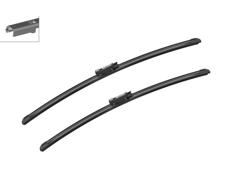 Bosch windscreen wipers Aerotwin A955S - Length: 600/575 mm - set of wiper blades for, Image 5