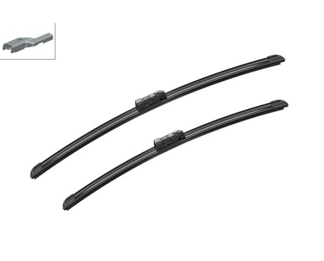 Bosch windscreen wipers Aerotwin A974S - Length: 530/475 mm - set of wiper blades for, Image 6
