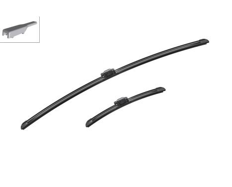 Bosch windscreen wipers Aerotwin A981S - Length: 700/300 mm - set of wiper blades for, Image 5